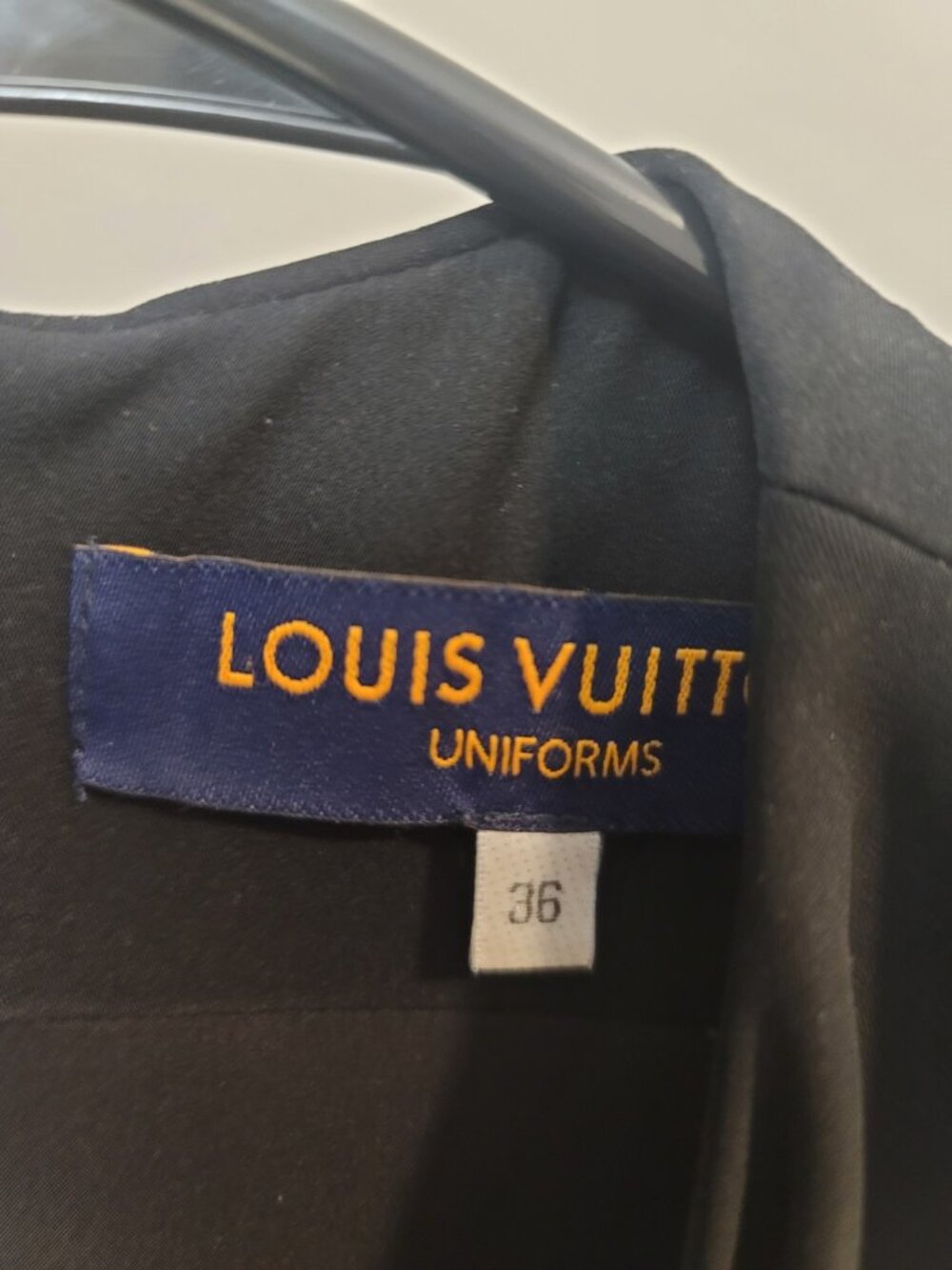 Louis Vuitton Uniforms Dress Women's 36 US 2 S Black Zip Sleeveless Authentic - Picture 3 of 12